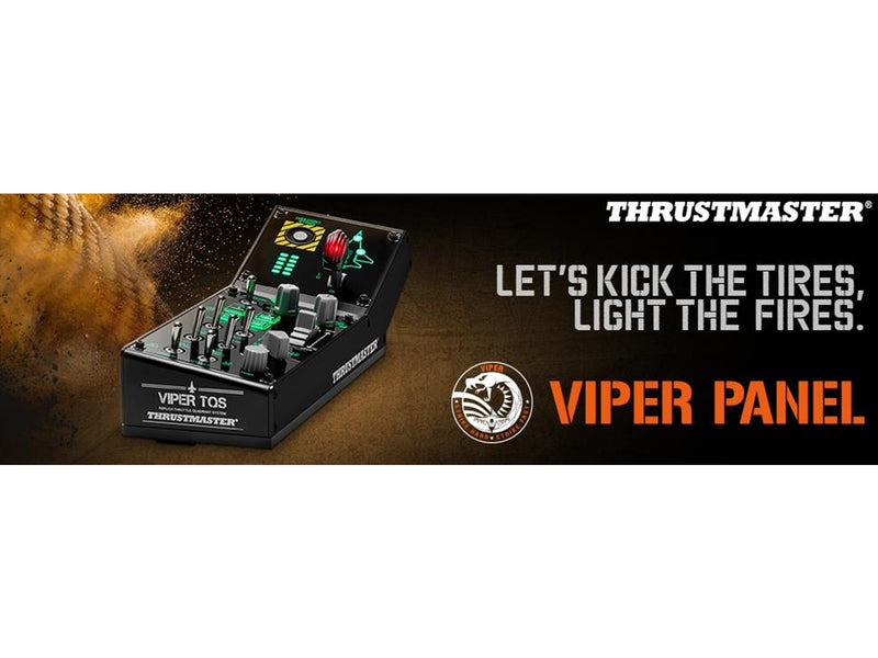Thrustmaster Viper Panel - Wired Flight Simulator Panel - PC