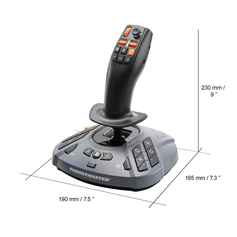 Thrustmaster SimTask FarmStick Multifunktionaler Joystick für Farming, für PlayStation 5 und PC