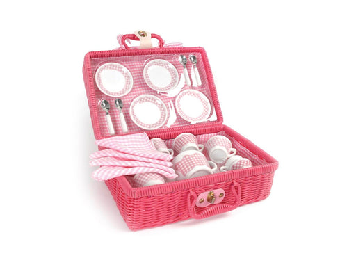 Tidlo Picnic Set in Pink Suitcase