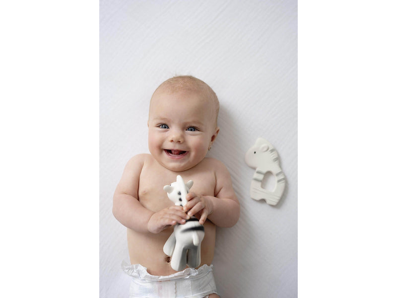 Tikiri Rubber Rattle Zebra