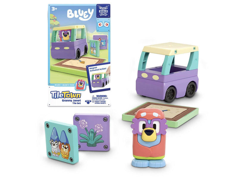 Tile Town Bluey Booster pack - assorted