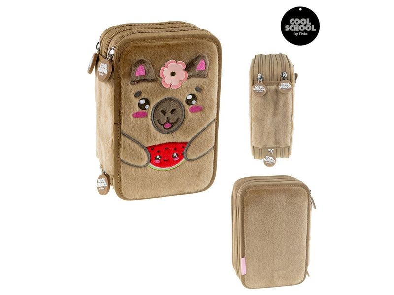 Tinka TRIPLE PENCIL CASE CAPYBARA