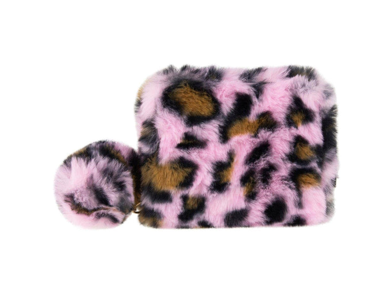 Tinka WALLET PLUSH ROSA LEOPARD  WALLET