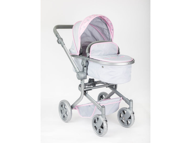 Tiny Treasures Foldable Babydoll Pram