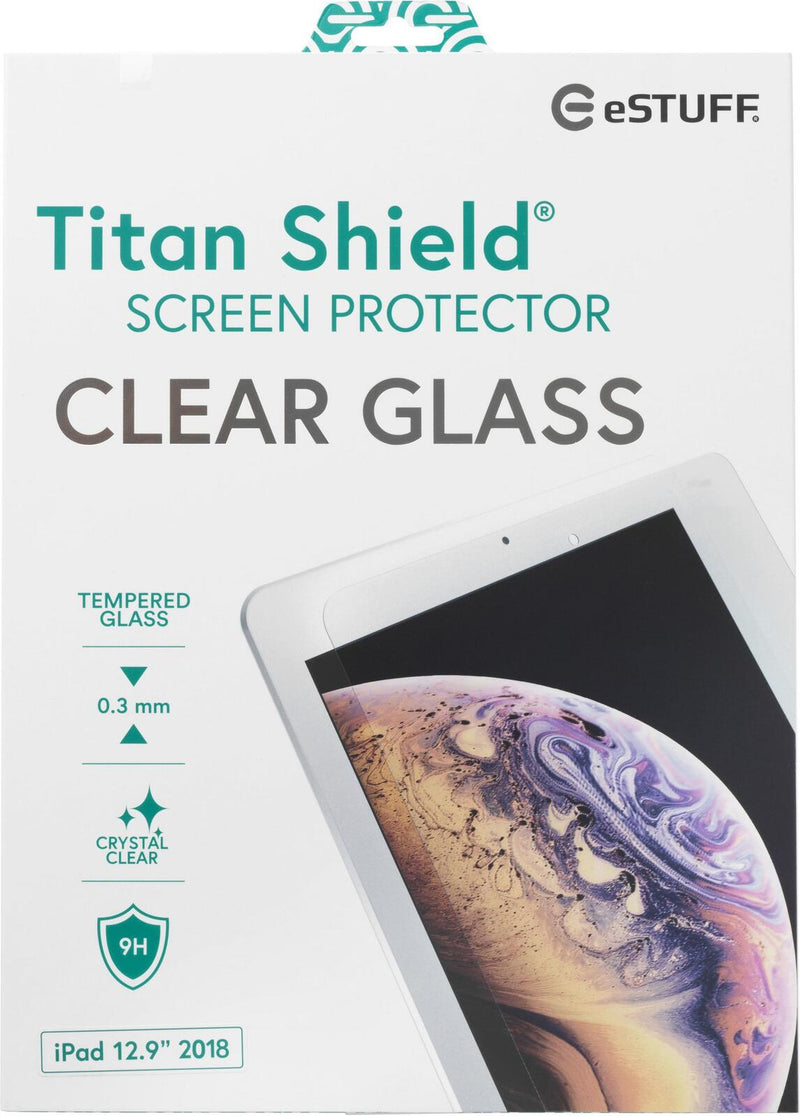 eSTUFF Titan Shield Screen Protector iPad Pro 13' (2024) & iPad Air 13' (2024 & 2025) - Clear