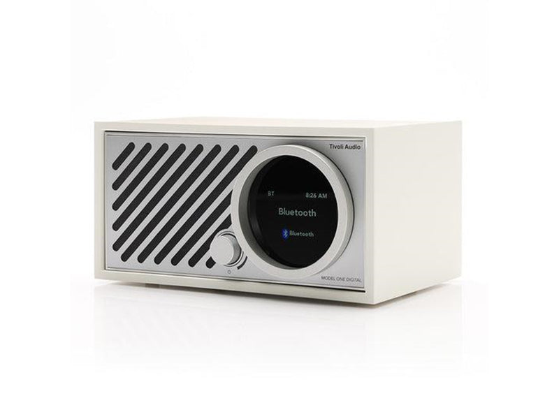 Tivoli Audio Model ONE Digital + Gen3 - Weiß & Silber - DAB/DAB+/FM - Weiß/Silber