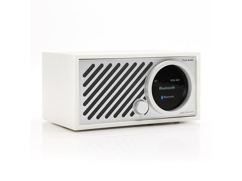 Tivoli Audio Model ONE Digital + Gen3 - Weiß & Silber - DAB/DAB+/FM - Weiß/Silber