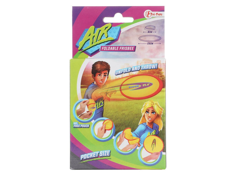 Toi-Toys Air foldable Pocket Frisbee with Case