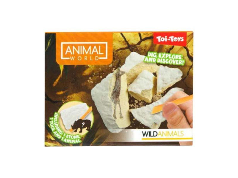 Toi-Toys Animal World Excavation Set Wild Animal