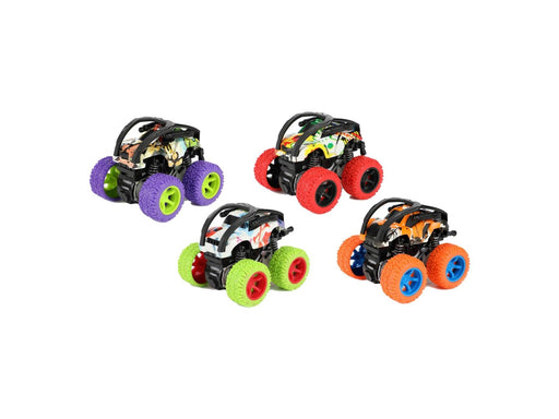 Toi-Toys Cars & Trucks Friction Monster Truck Flip Over