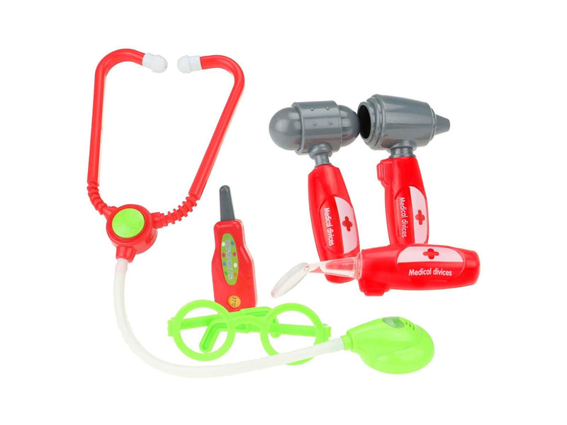 Toi-Toys - Doctor's set with Stethoscope in case 8 pcs.