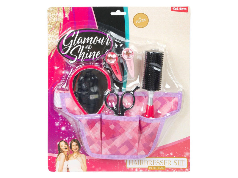 Toi-Toys - Glamour Shine Hairdressing Set in Waist Bag
