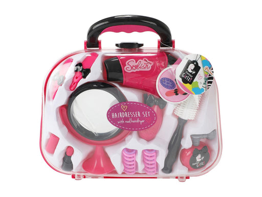 Toi-Toys - Glamour Shine Hairdressing Set with Working Hair Dryer