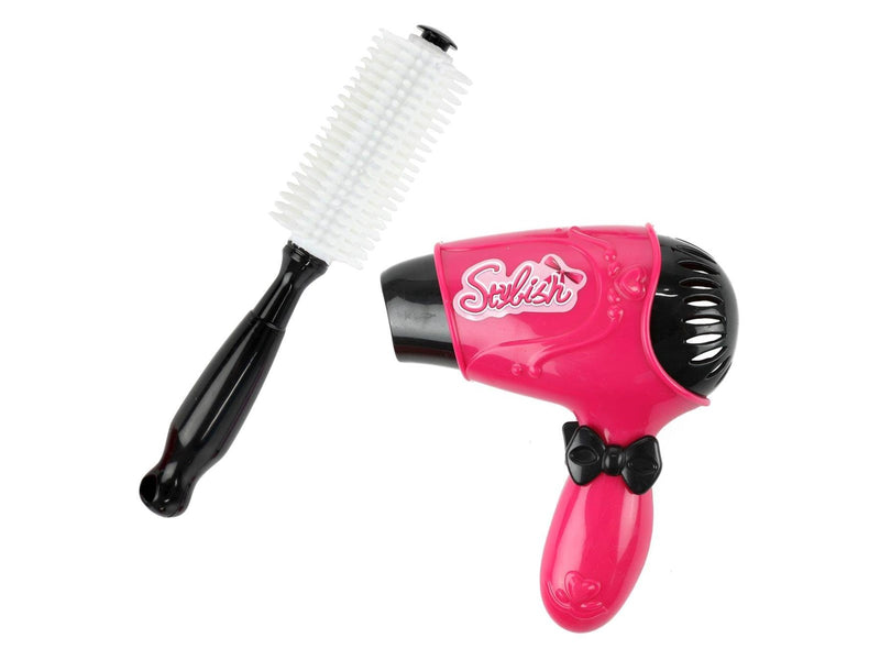 Toi-Toys - Glamour Shine Hairdressing Set with Working Hair Dryer