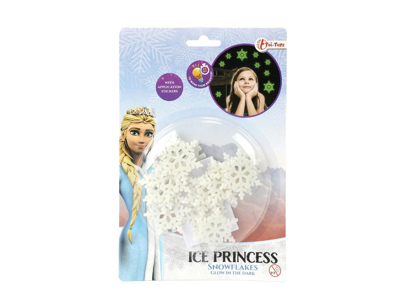 Toi-Toys Glow in the Dark Ice Princess Snowflakes