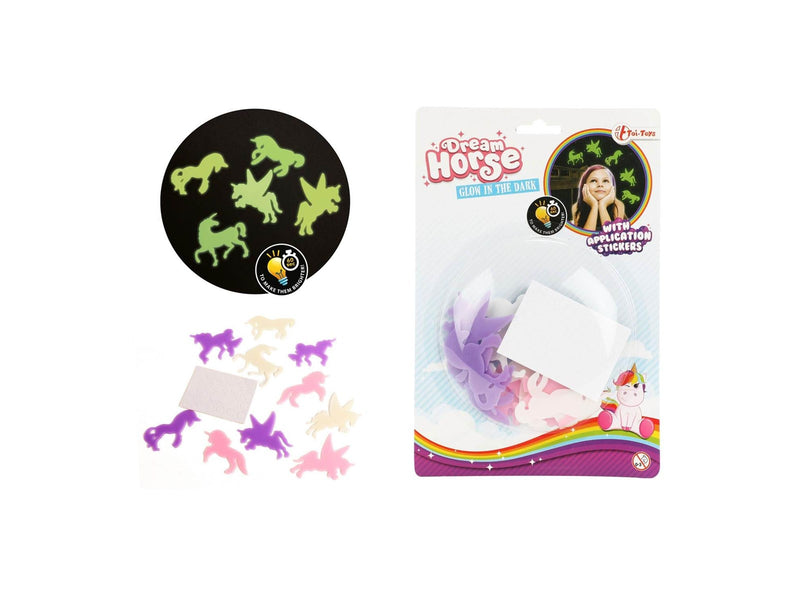 Toi-Toys Glow in the Dark Stickers Unicorn