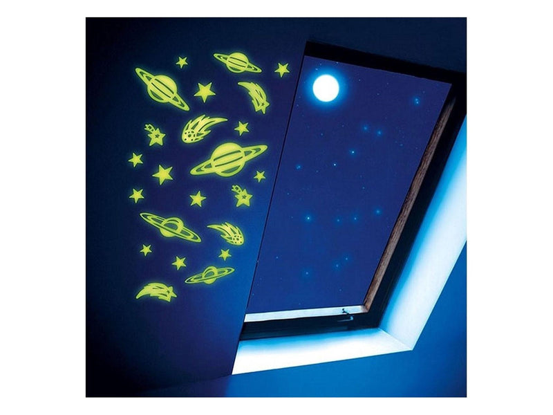 Toi-Toys Glow n Fun Glow in the Dark Space Space travel