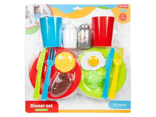 Toi-Toys - Home Food Dinner Set 14pcs.