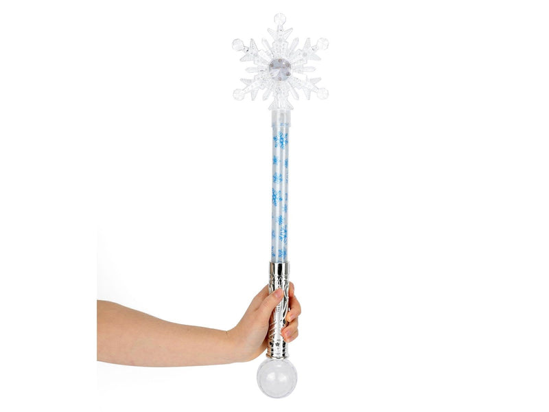 Toi-Toys - Ice Princess Magic Wand Snowflake with Light
