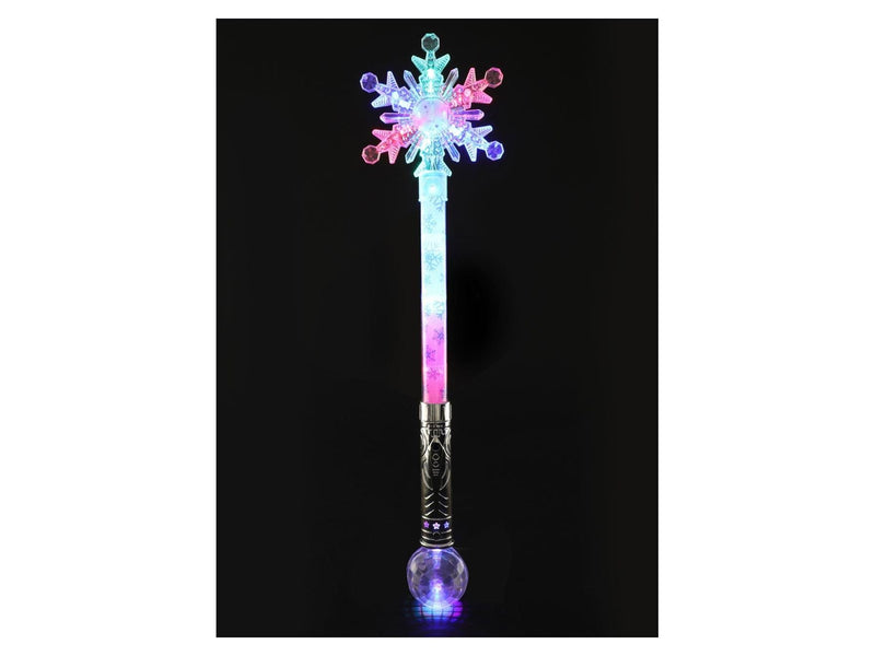 Toi-Toys - Ice Princess Magic Wand Snowflake with Light