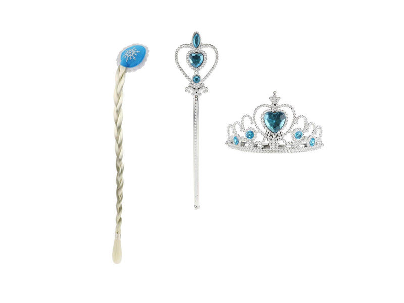 Toi-Toys Ice Princess with Braid Tiara and Staff Set