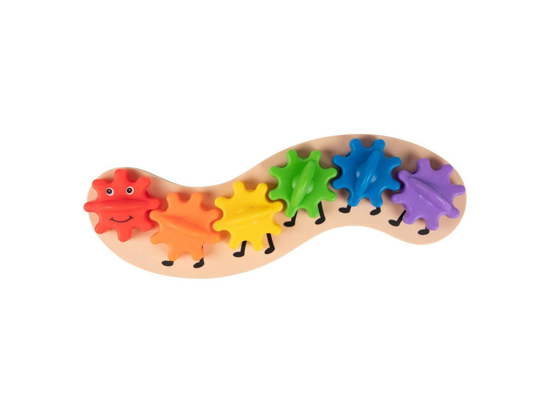 Toi-Toys - Little Stars Baby Caterpillar with Spinning Gears