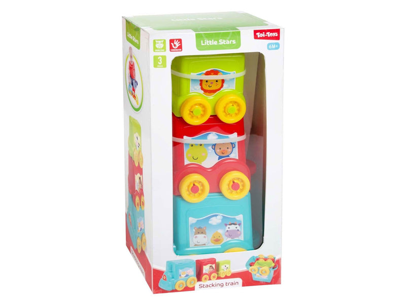 Toi-Toys Little Stars Baby Stacking Tower Train 3pcs.