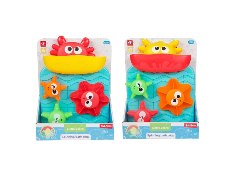 Toi-Toys Little Stars Bath Toys Watermill Crab