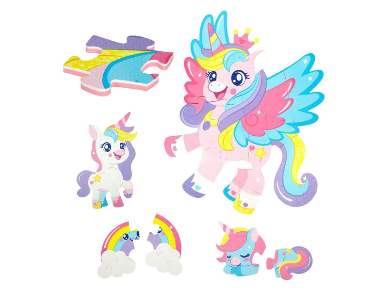 Toi-Toys Little Stars Foam Floor Puzzle Unicorn 36 pcs.