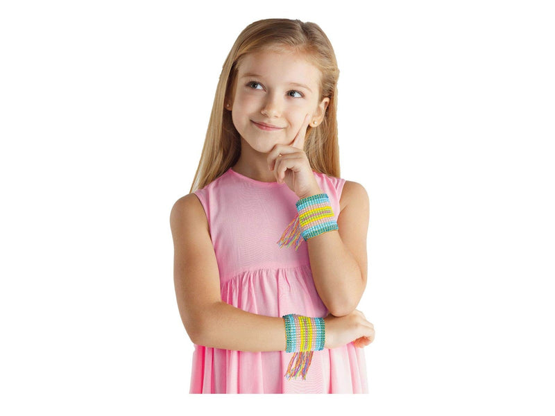 Toi-Toys Loom with Yarn and Bead Set