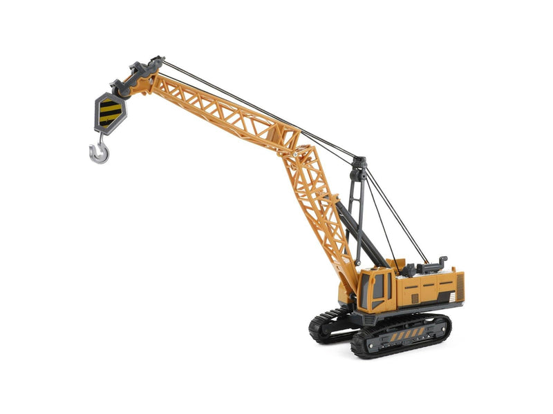 Toi-Toys - METAL Construction vehicle - crane truck with caterpillar tracks 1:55
