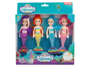 Toi-Toys Mermaids Mermaid Doll Sisters 4pcs.
