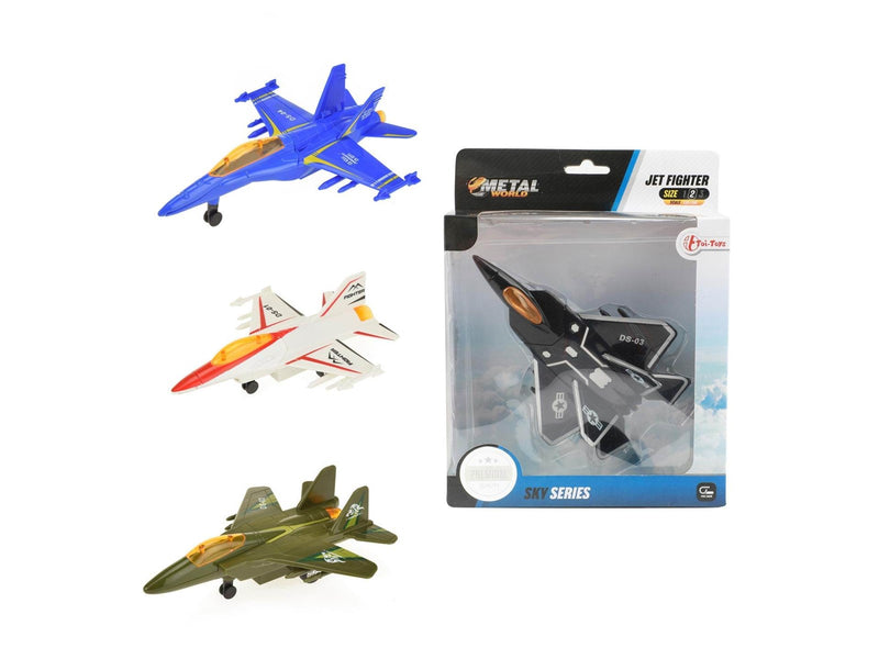 Toi-Toys Metal Pull-back Fighter Plane