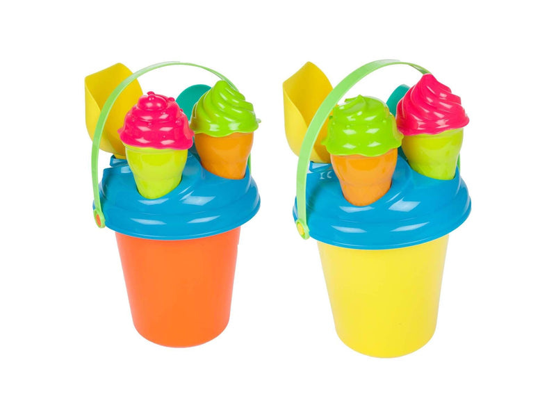 Toi-Toys Play Out Beach Set Bucket and Ice Molds 8pcs.