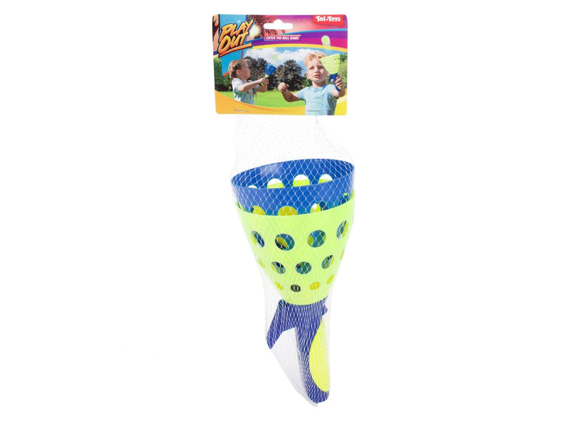 Toi-Toys Play Out Catching and Throwing Game 4 parts.