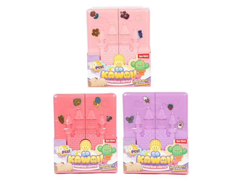 Toi-Toys So Kawaii Surprise Castle Necklace and Beads - 10pcs.