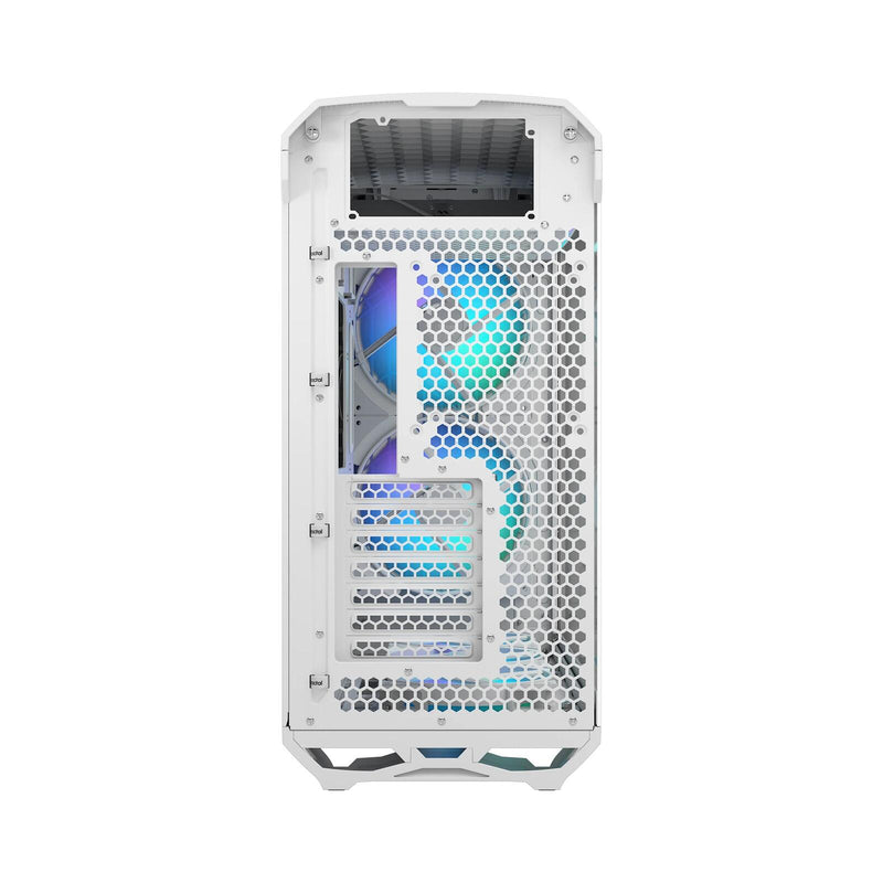 Fractal Design PC Gehäuse Torrent White RGB ATX TG Clear Tint weiß