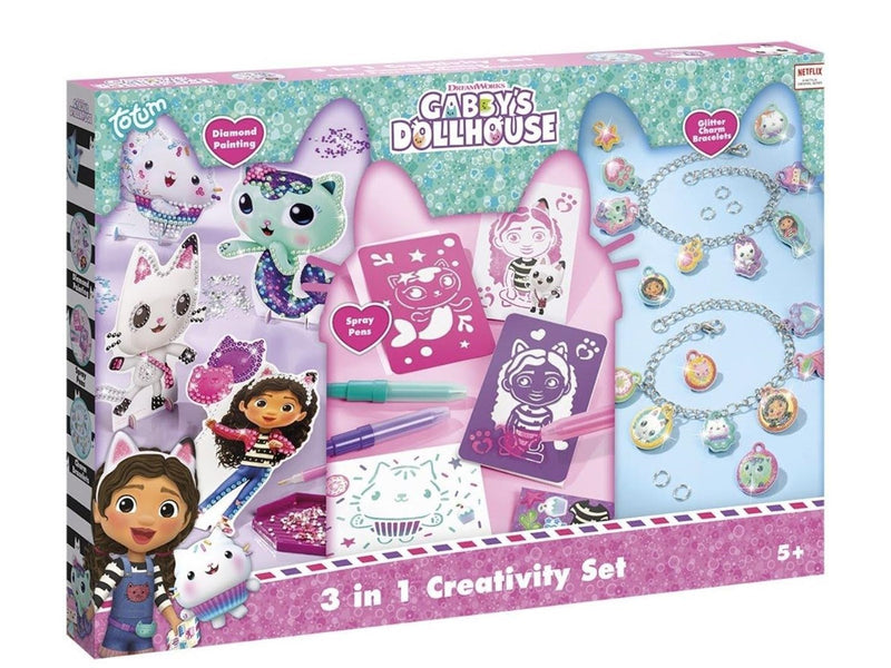 Totum GABBY´S DOLLHOUSE 3 in 1 set
