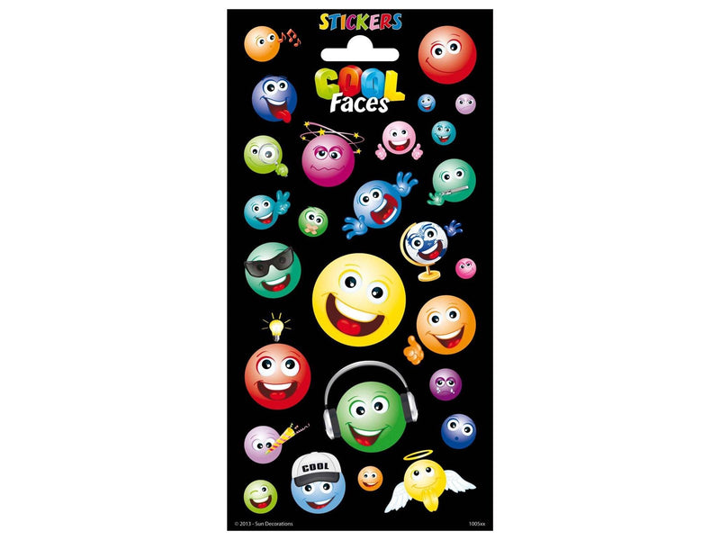 Totum Sticker sheet Twinkle - Cool Faces