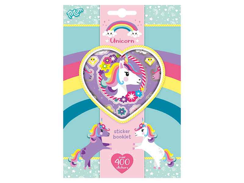 Totum UNICORN Sticker Book 4 sheets