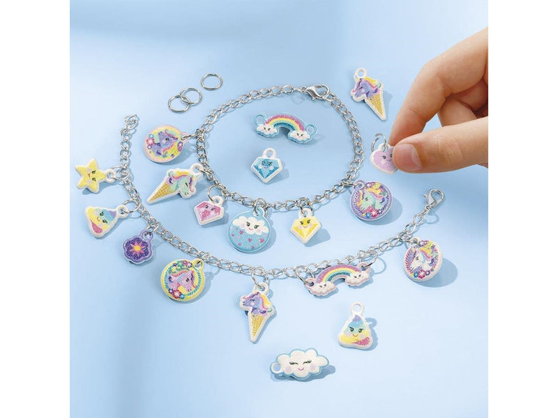 Totum Unicorn Puffy Charm Bracelets