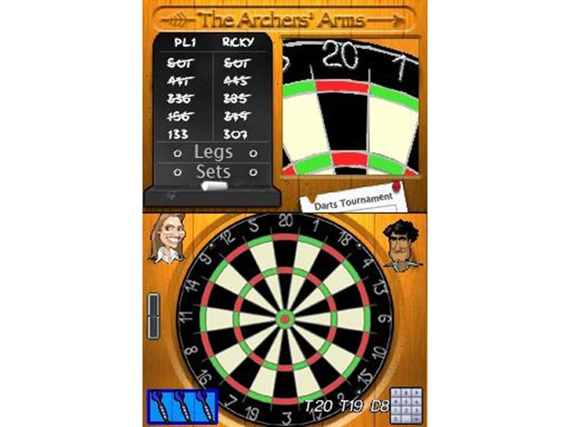 Touch Darts - Nintendo DS - Sport - PEGI 3