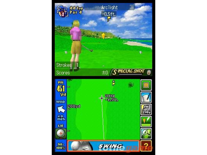 Touch Golf: Birdie Challenge - Nintendo DS - Sport - PEGI 3