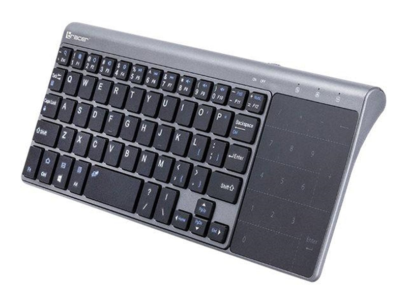 Tracer EXpert - keyboard - with touchpad - Tastatur - Grau