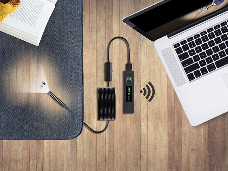 Tracer Endoscope Camera  Hardwire 5M 8MM LED WiFi