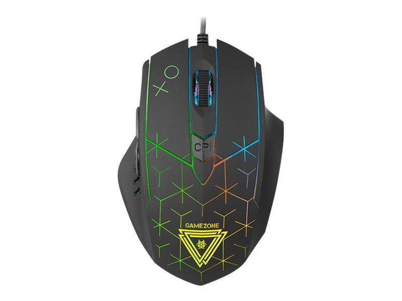 Tracer GAMEZONE XO - mouse - USB - Maus (Schwarz)