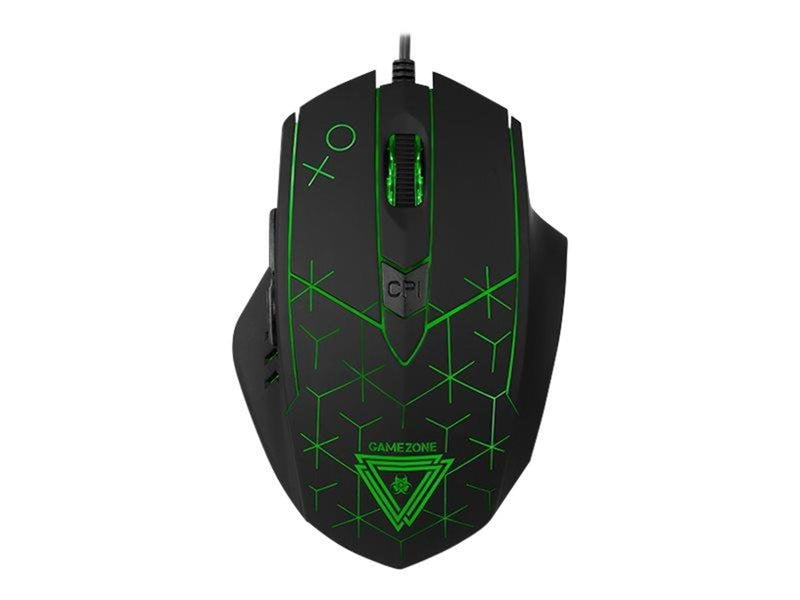 Tracer GAMEZONE XO - mouse - USB - Maus (Schwarz)