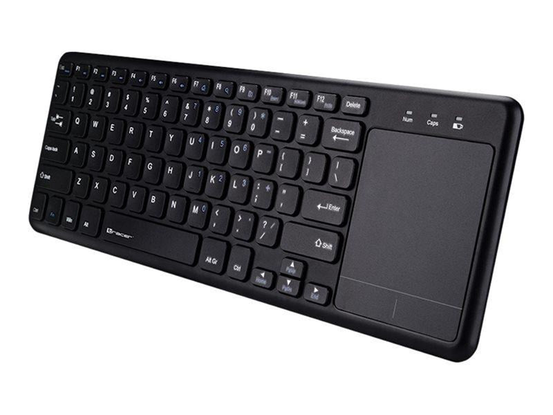 Tracer Smart RF - keyboard - with touchpad - Tastatur - Schwarz