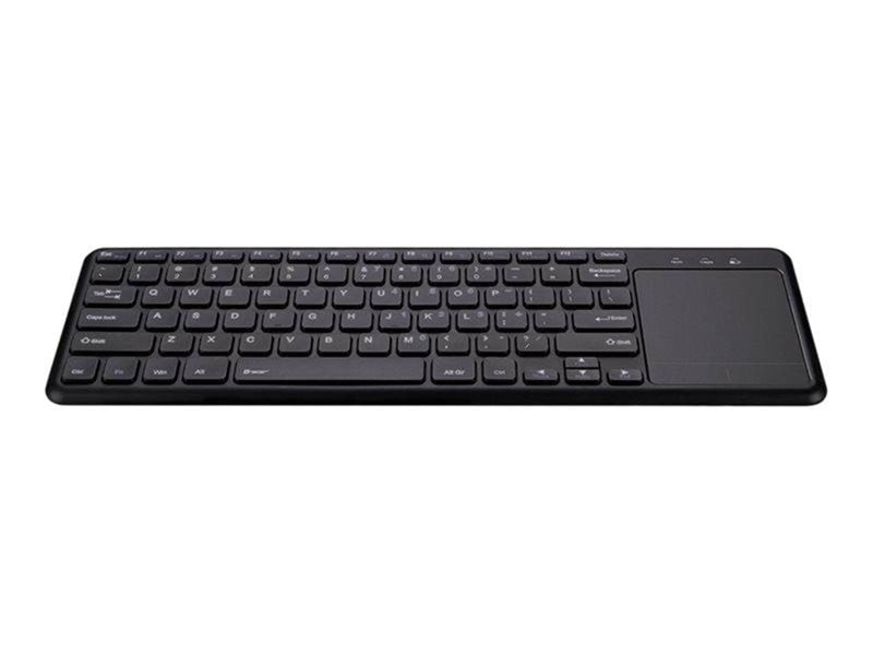 Tracer Smart RF - keyboard - with touchpad - Tastatur - Schwarz