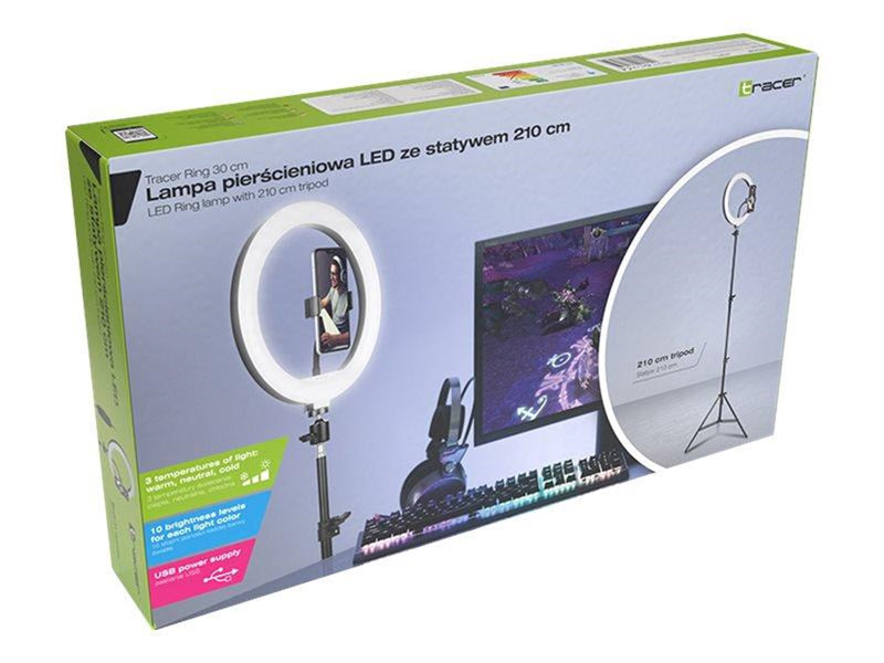 Tracer ring light
